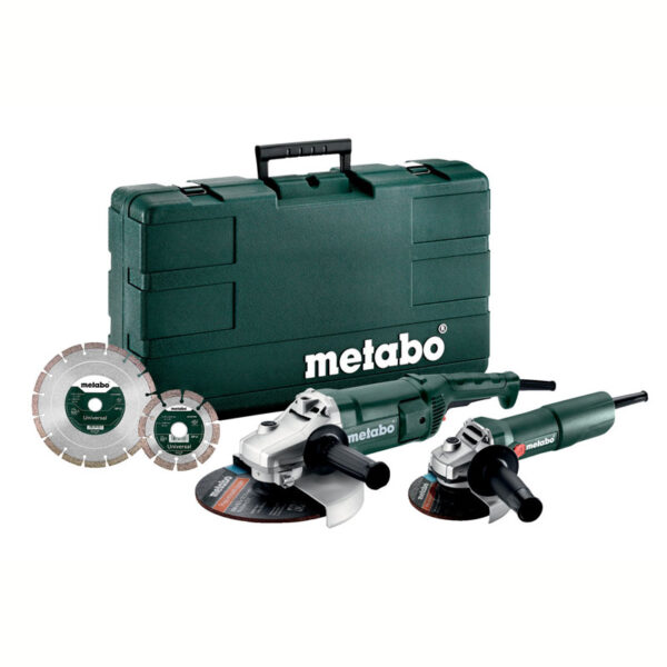 پک دو قلو فرز سنگ بری و مینی فرز متابو مدل WX 2200-230 + W 850-125