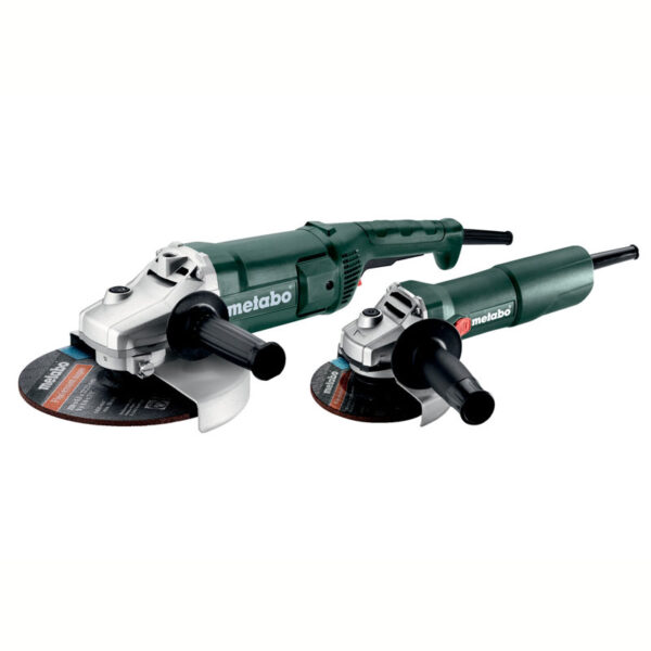 پک دو قلو فرز سنگ بری و مینی فرز متابو مدل WX 2200-230 + W 850-125 - تصویر 2
